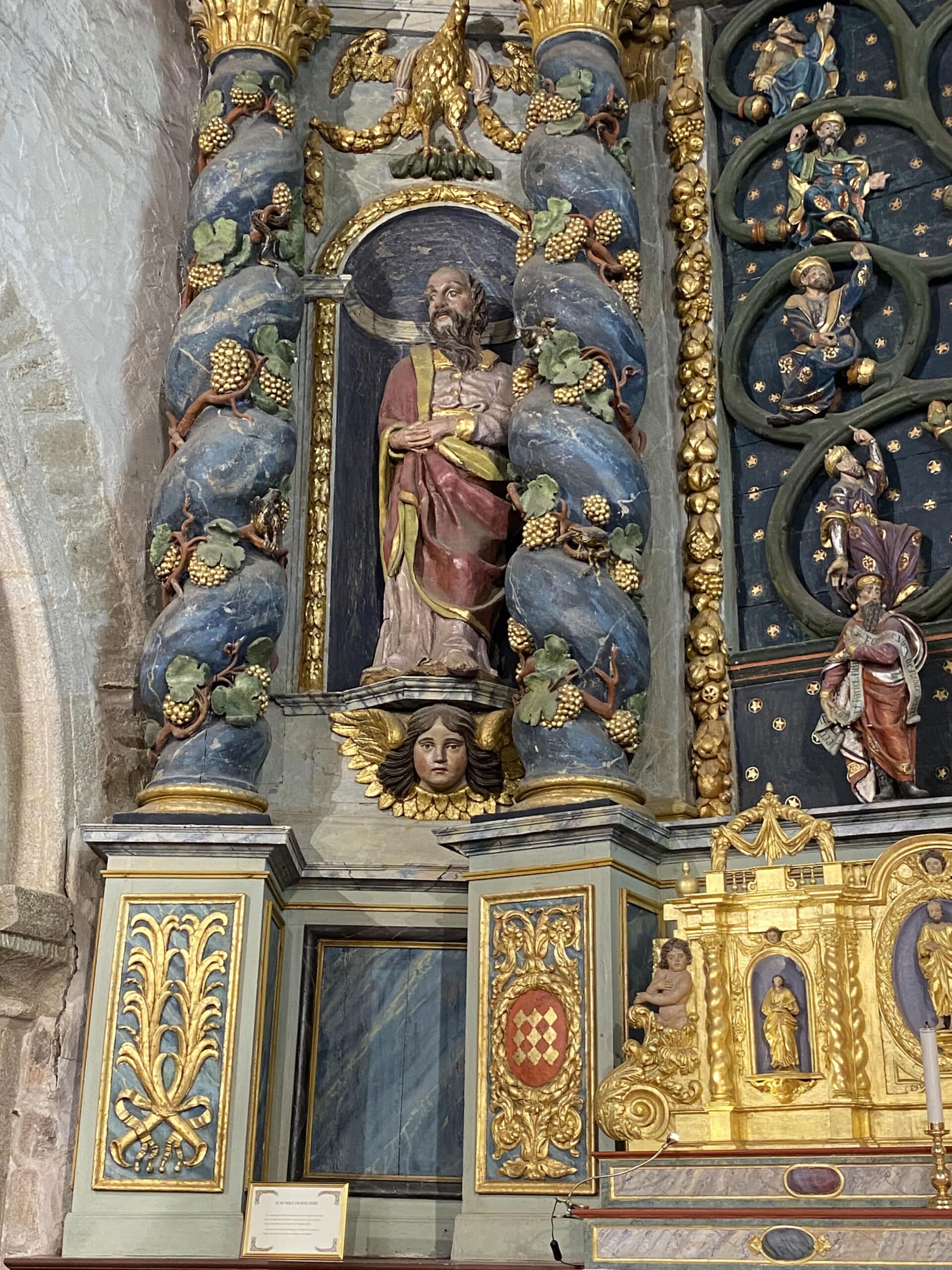 Arbre de Jessé, saint Pierre, vue générale