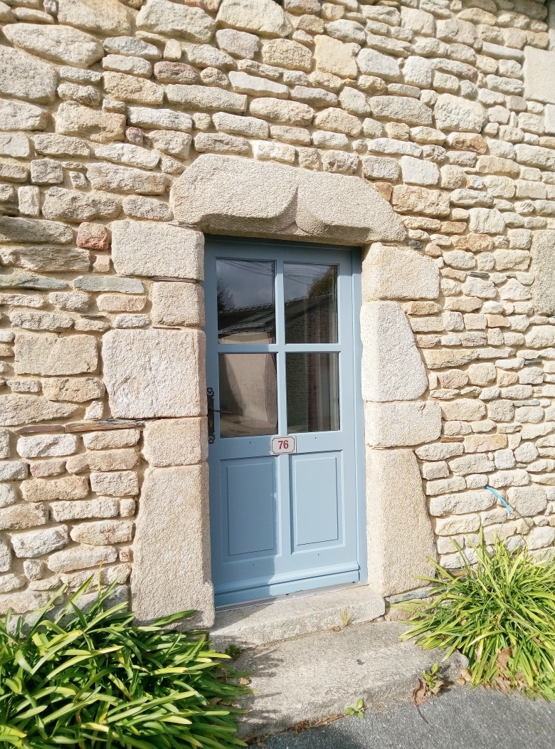 Façade sud, La Touche Ruello, Lizio