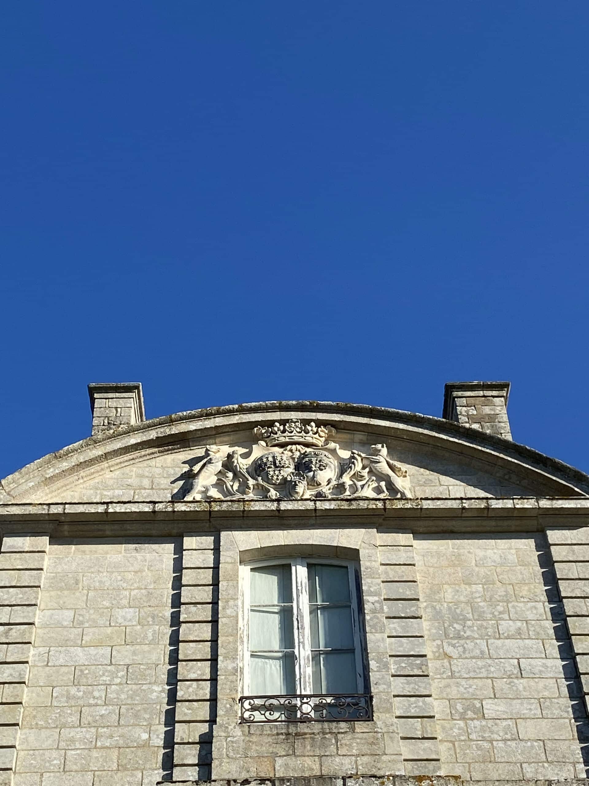 Façade sud - Détail - Château de Loyat