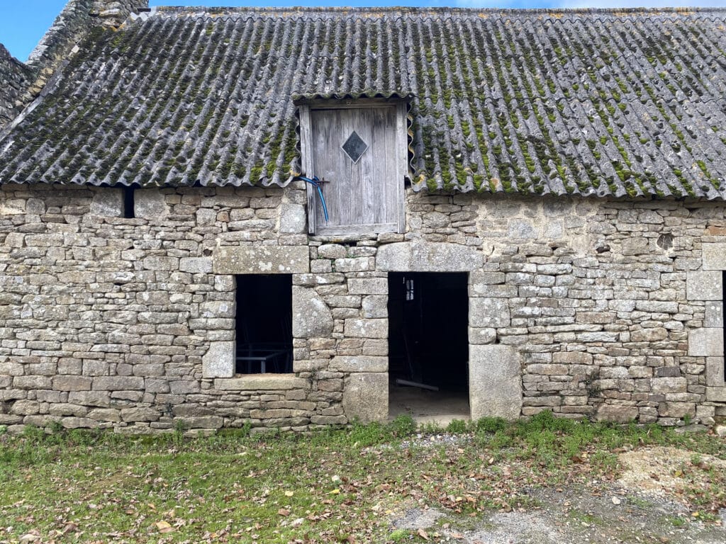 Maison, façade sud, Brangournay, Saint-Servant