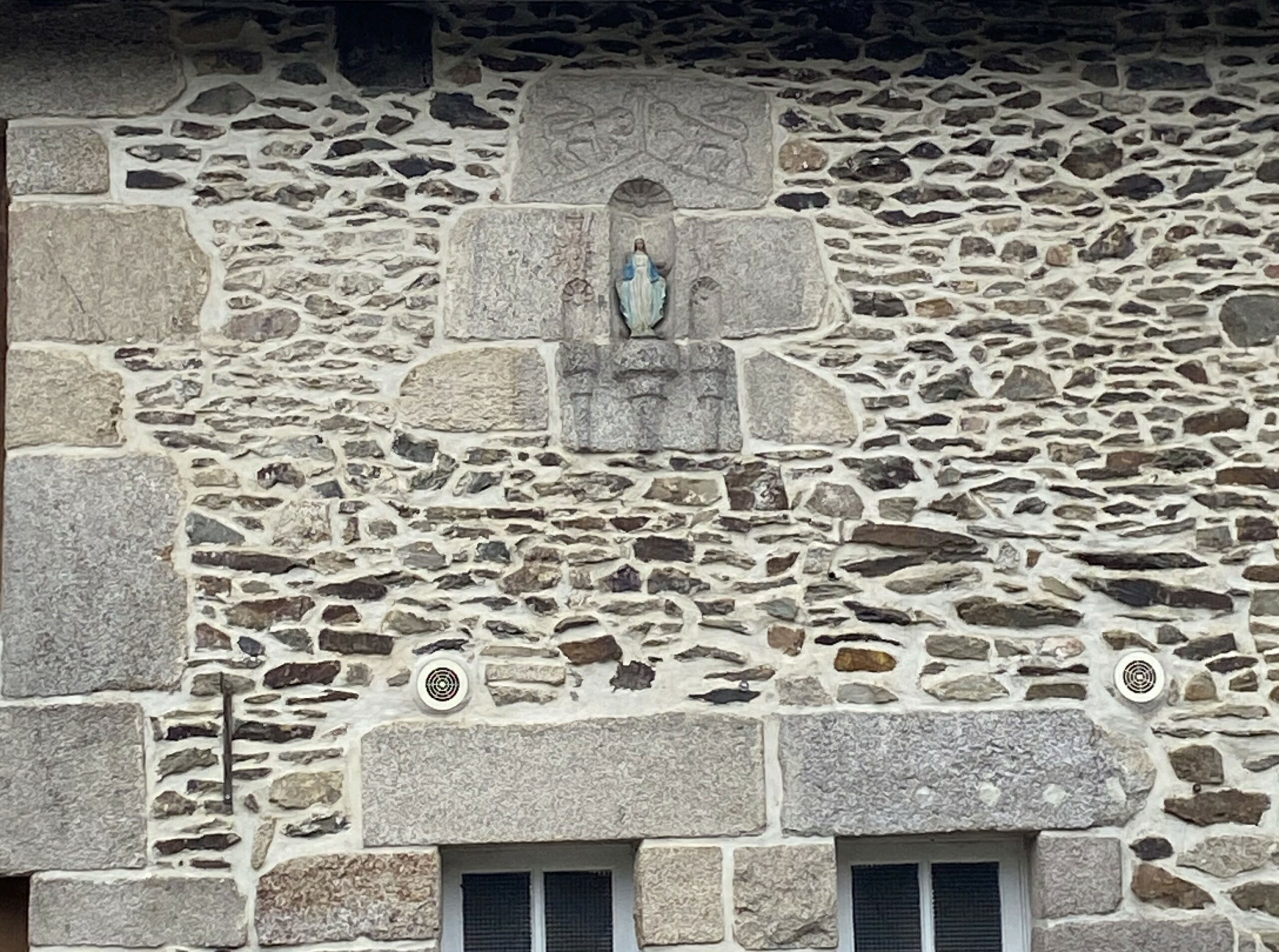 Maison, façade est, Goué, La Grée-Saint-Laurent