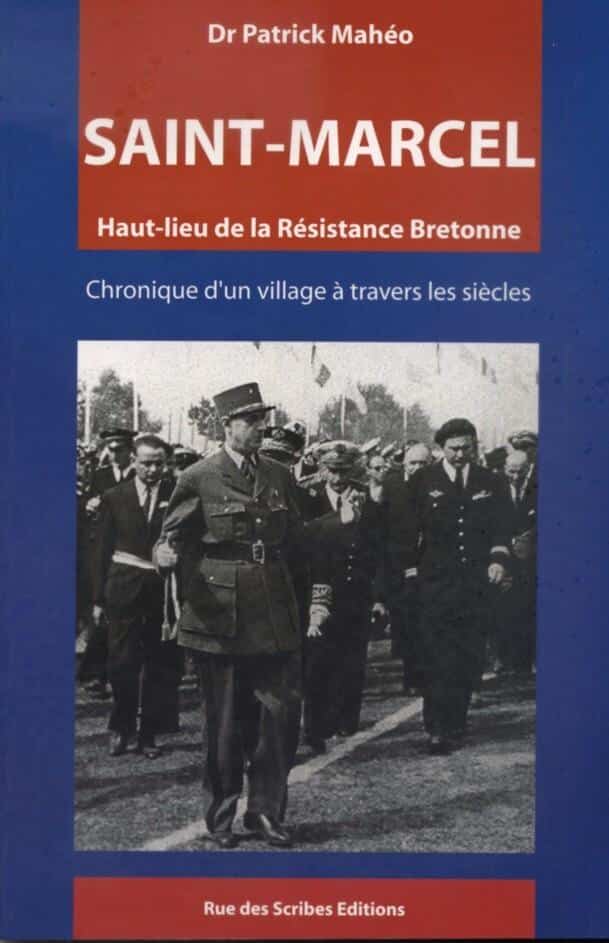 MAHEO, P. (2005). Saint-Marcel, haut lieu de la résistance bretonne : chronique d’un village à travers les siècles, Rue des Scribes Editions, Rennes.