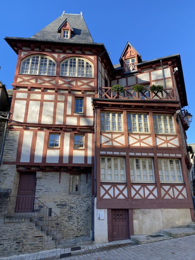 Les maisons à pan de bois