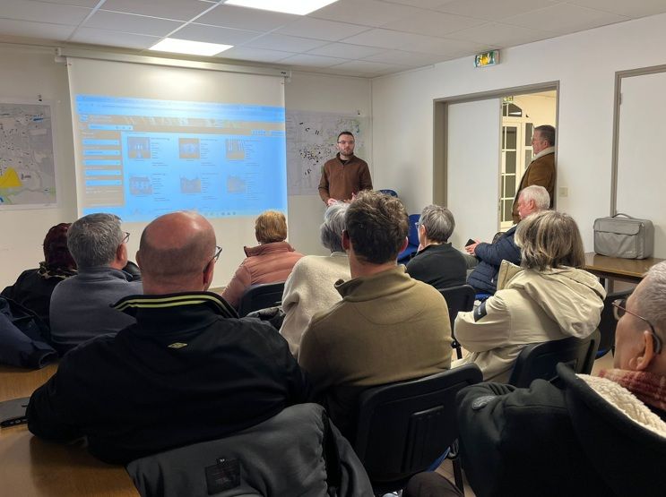 L'atelier s'est déroulé en mairie