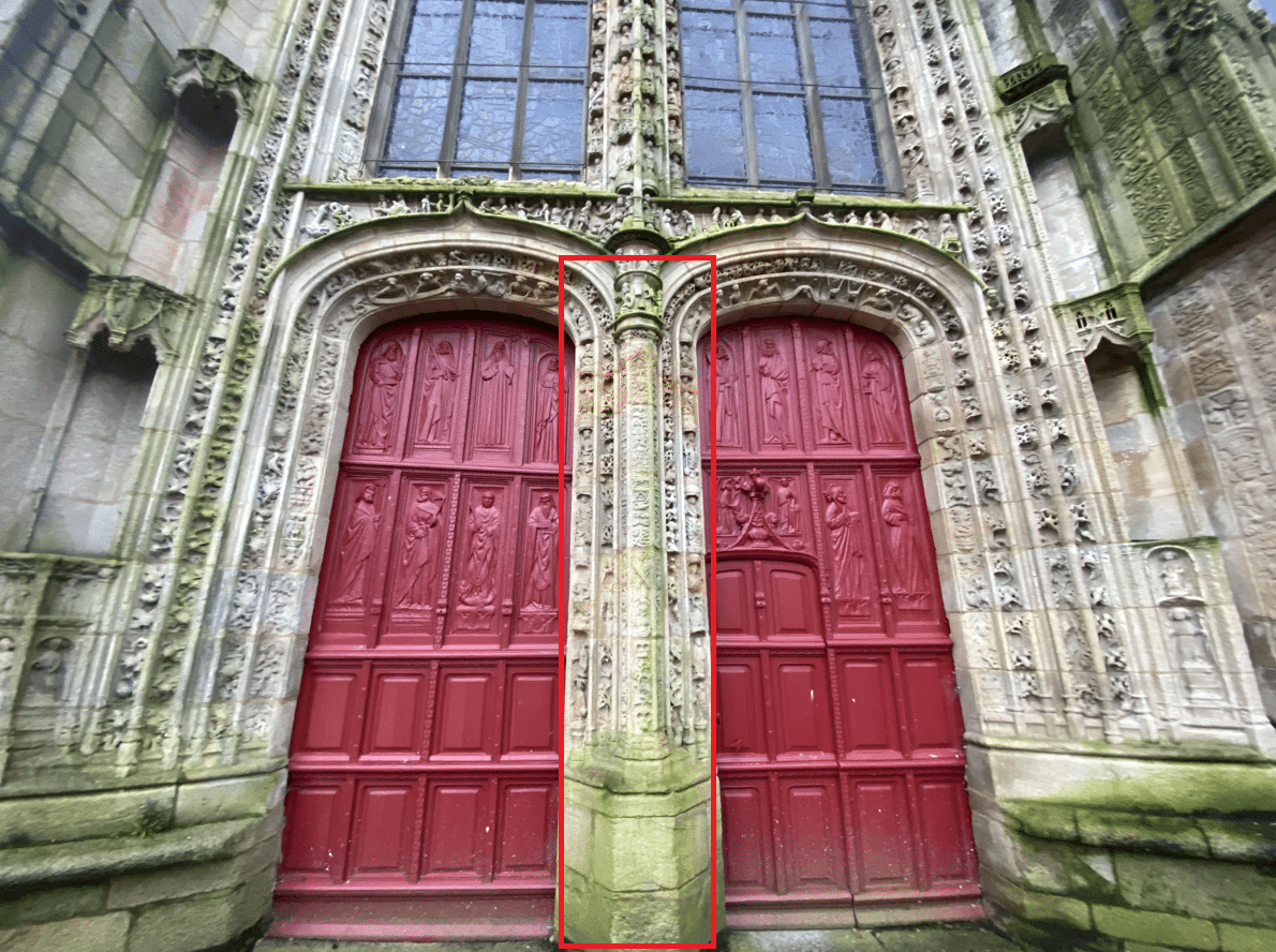 Portail nord de l'église Saint-Armel, Ploërmel