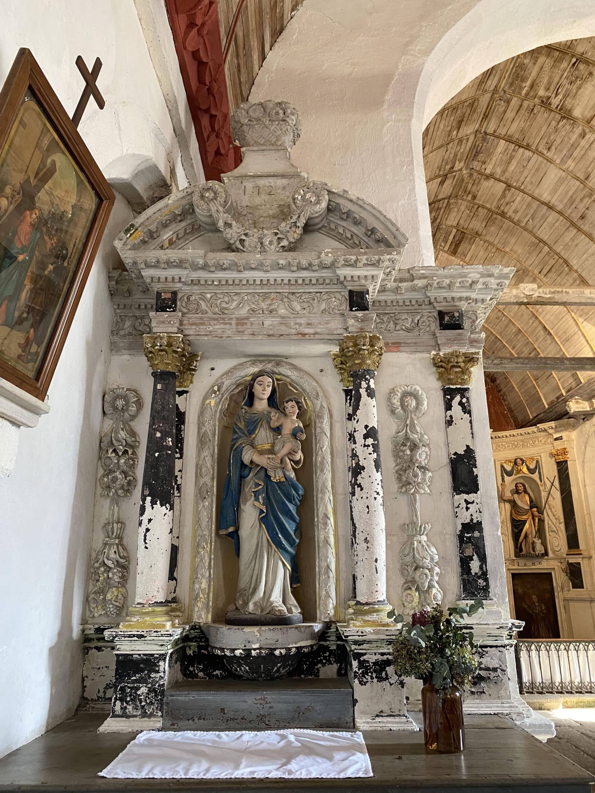 Retable de la Vierge, 2e quart 18e siècle