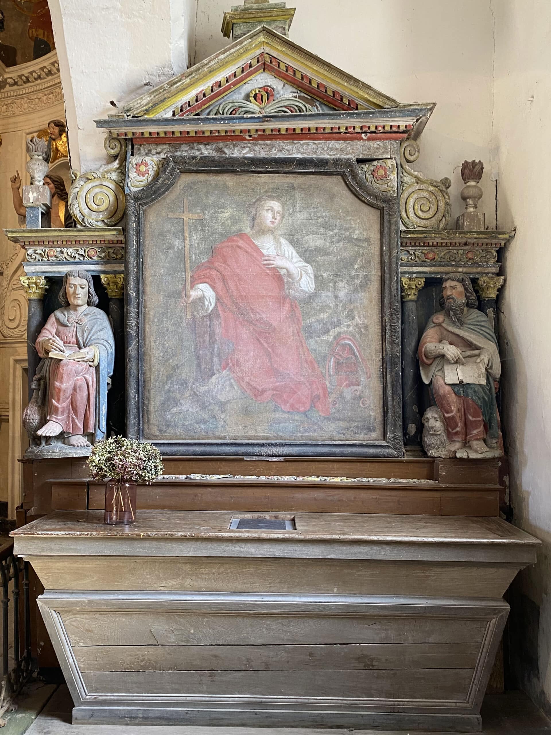 Retable sud, 1ère moitié 18 siècle