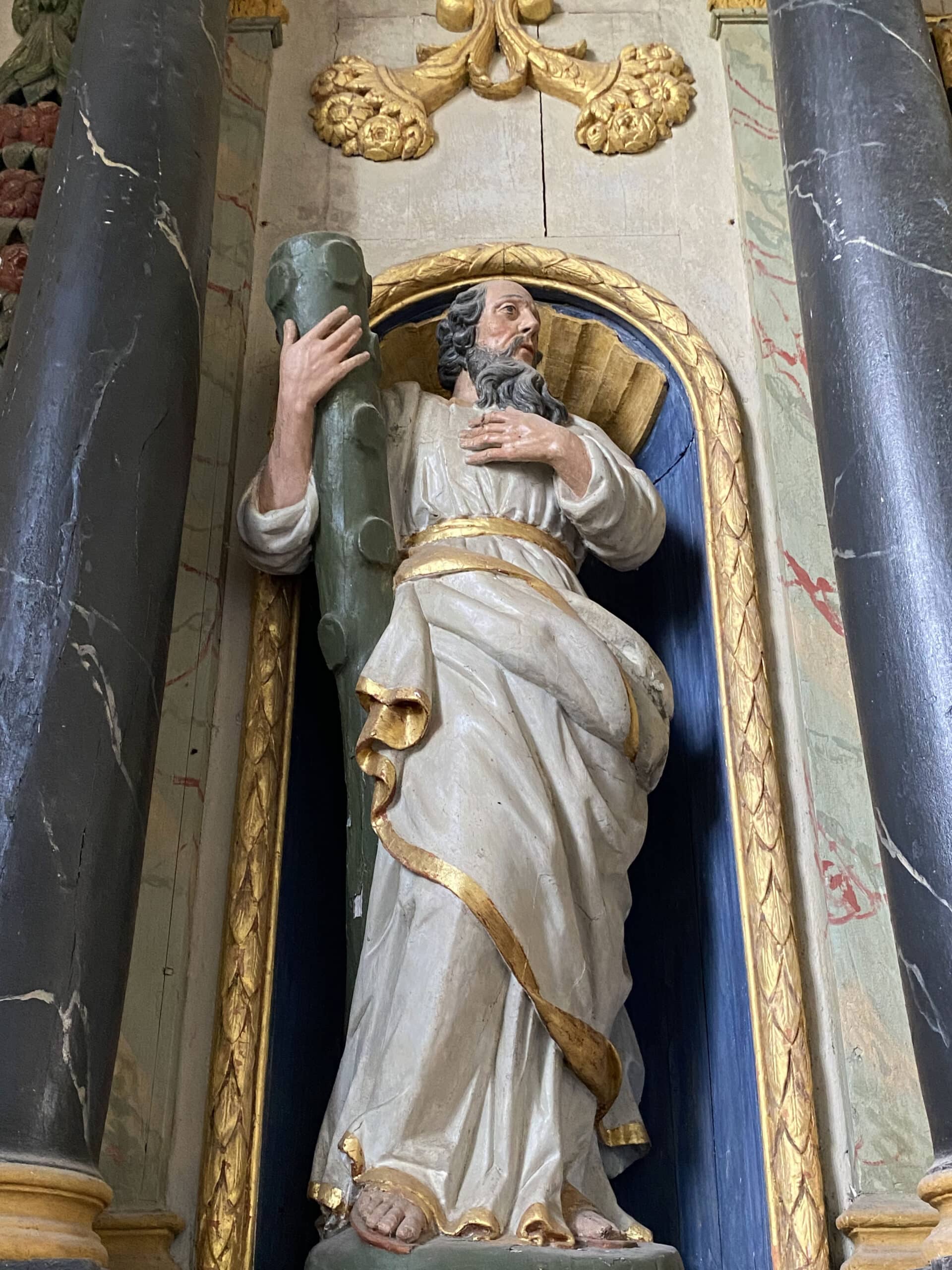 Statue : saint Joachim, 18e siècle