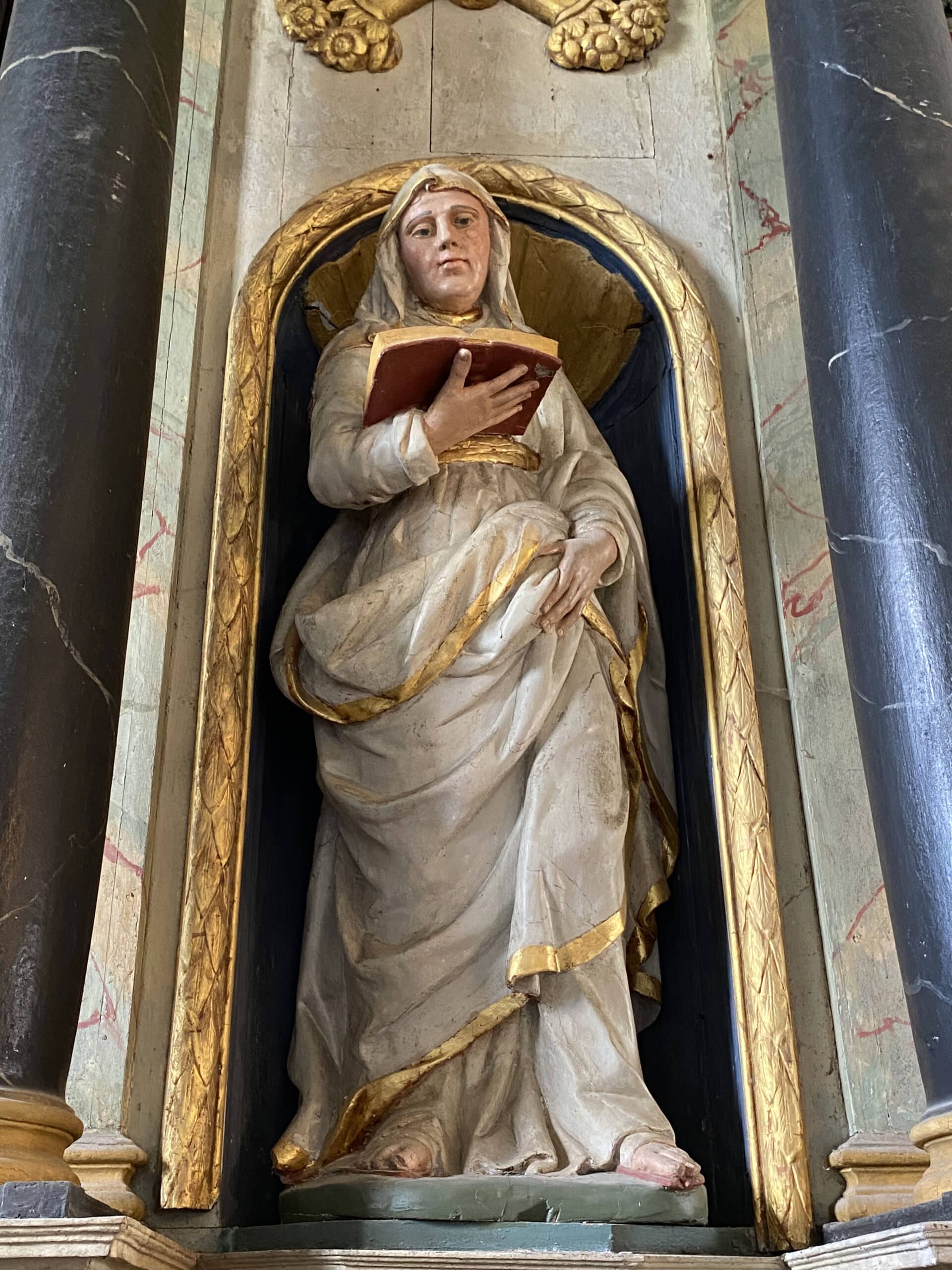 Statue : saint Anne, 18e siècle