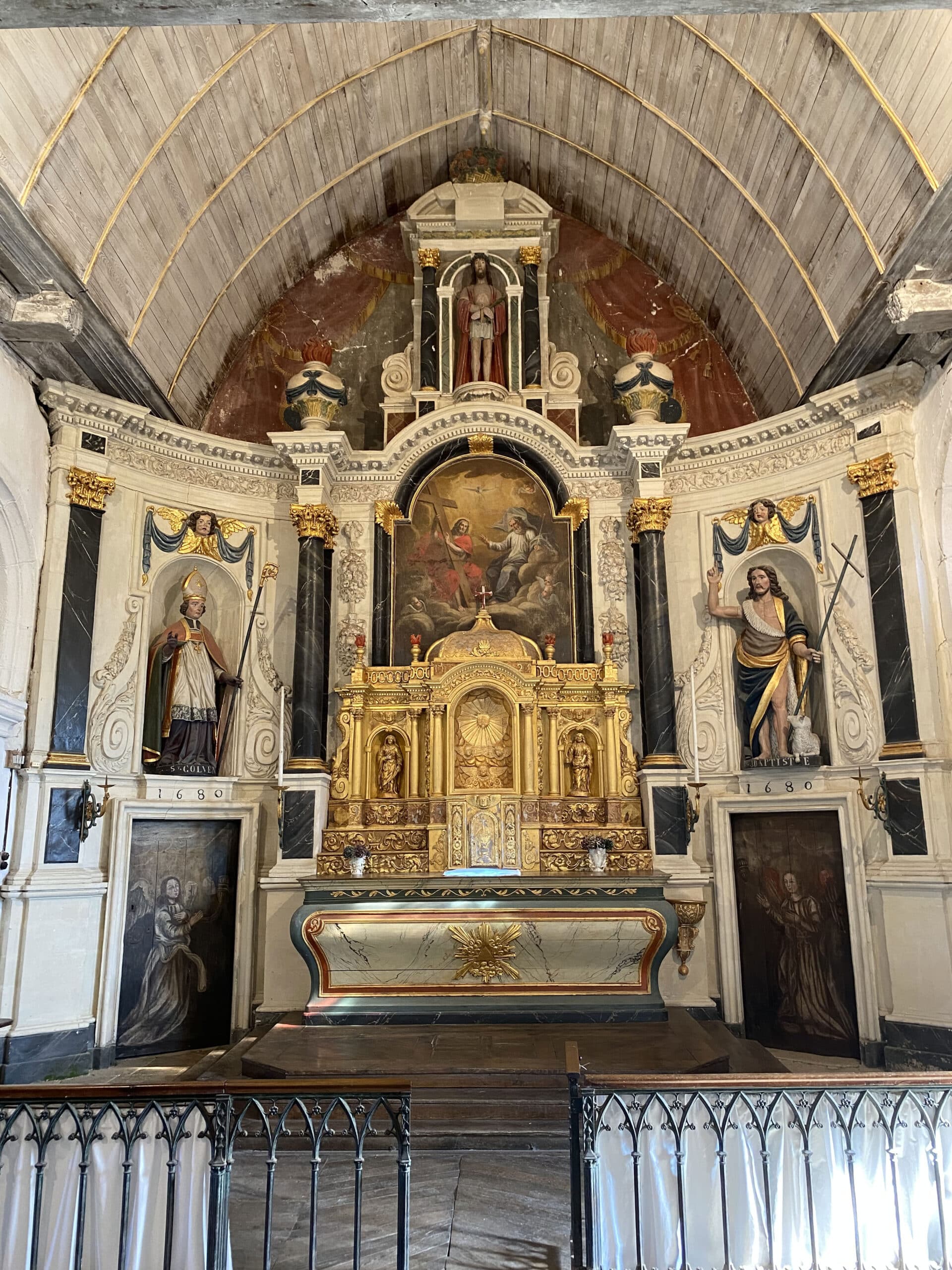 Retable du maître-autel, 2e quart 18e siècle