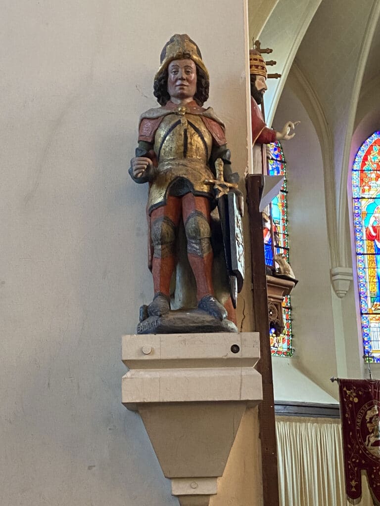 Statue : saint Maurice d&rsquo;Agaune