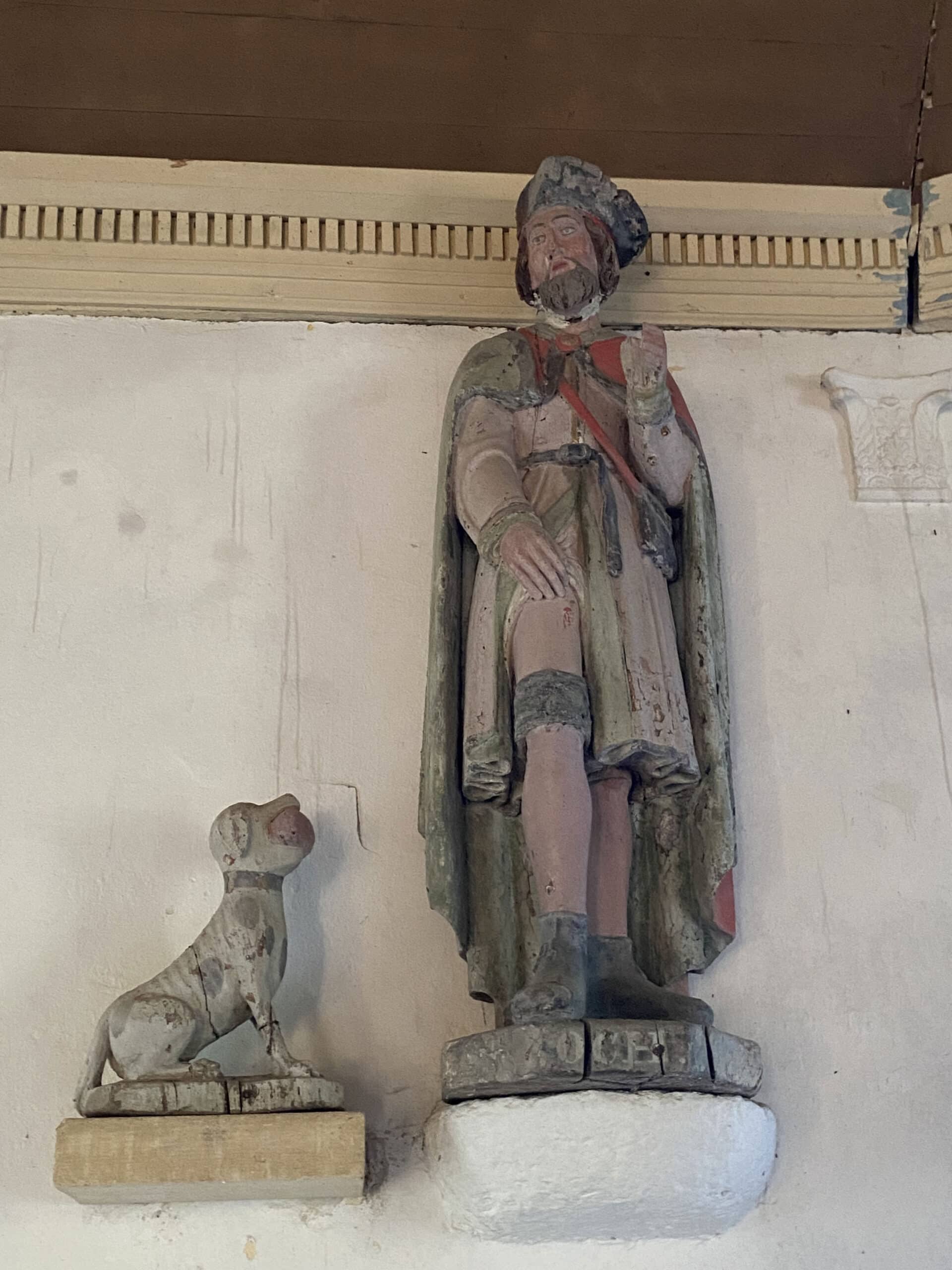 Saint Roch et son chien, vue générale