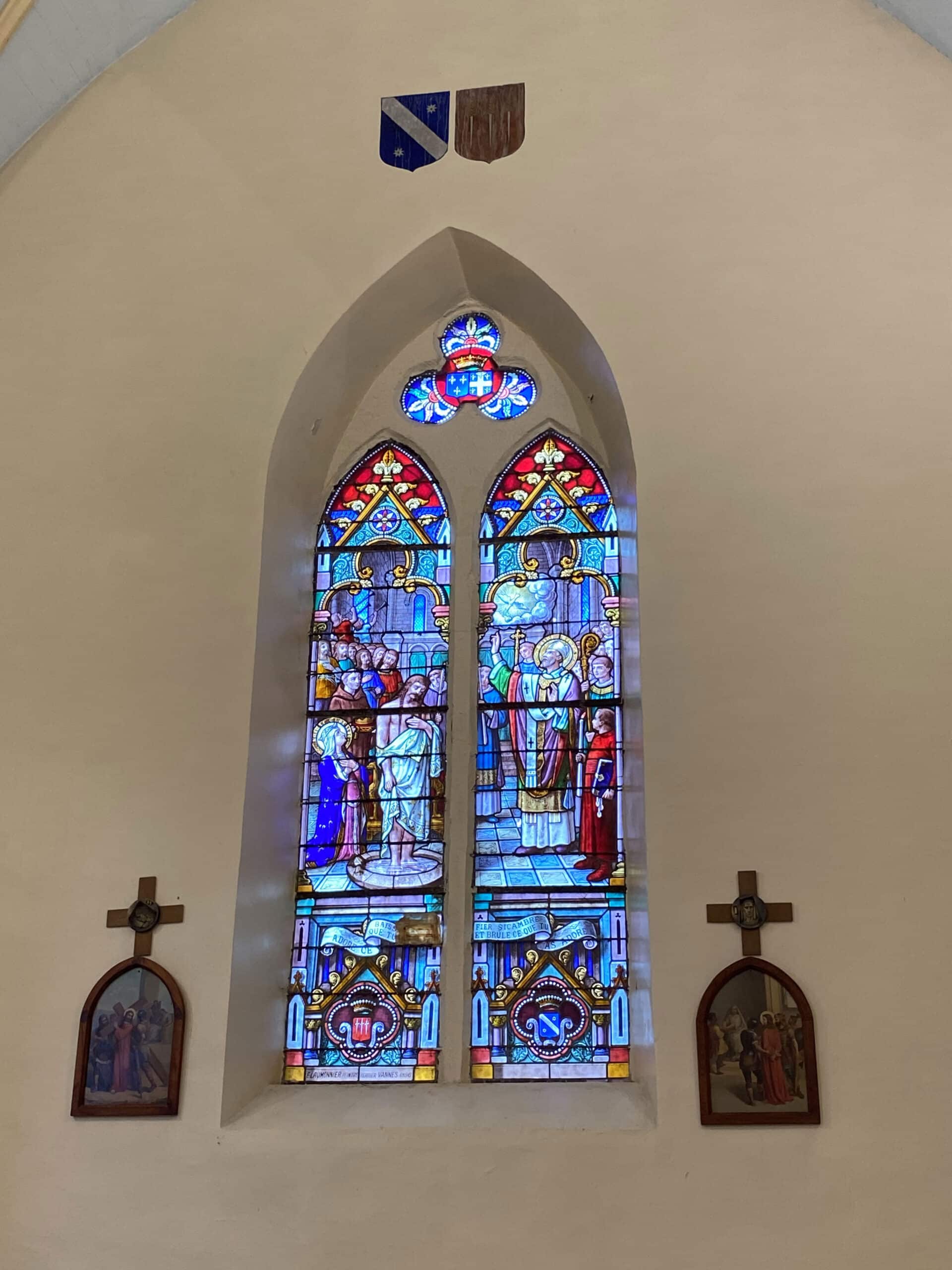 Baptême de Clovis par saint Rémy