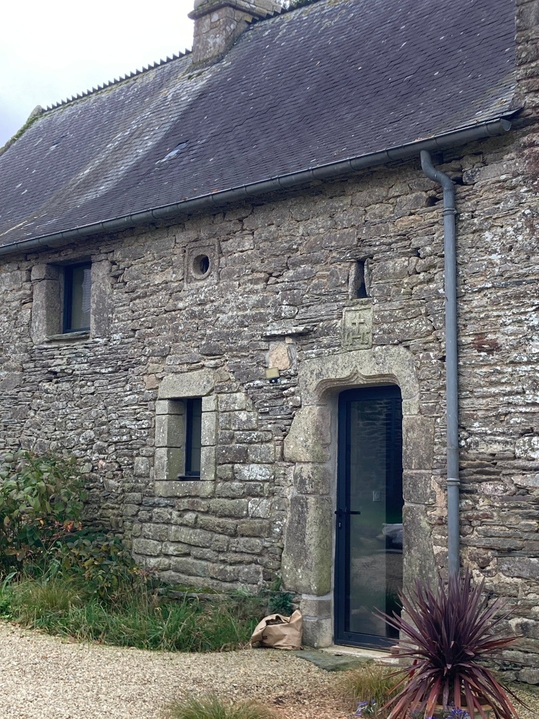 Façade nord, partie est, détail