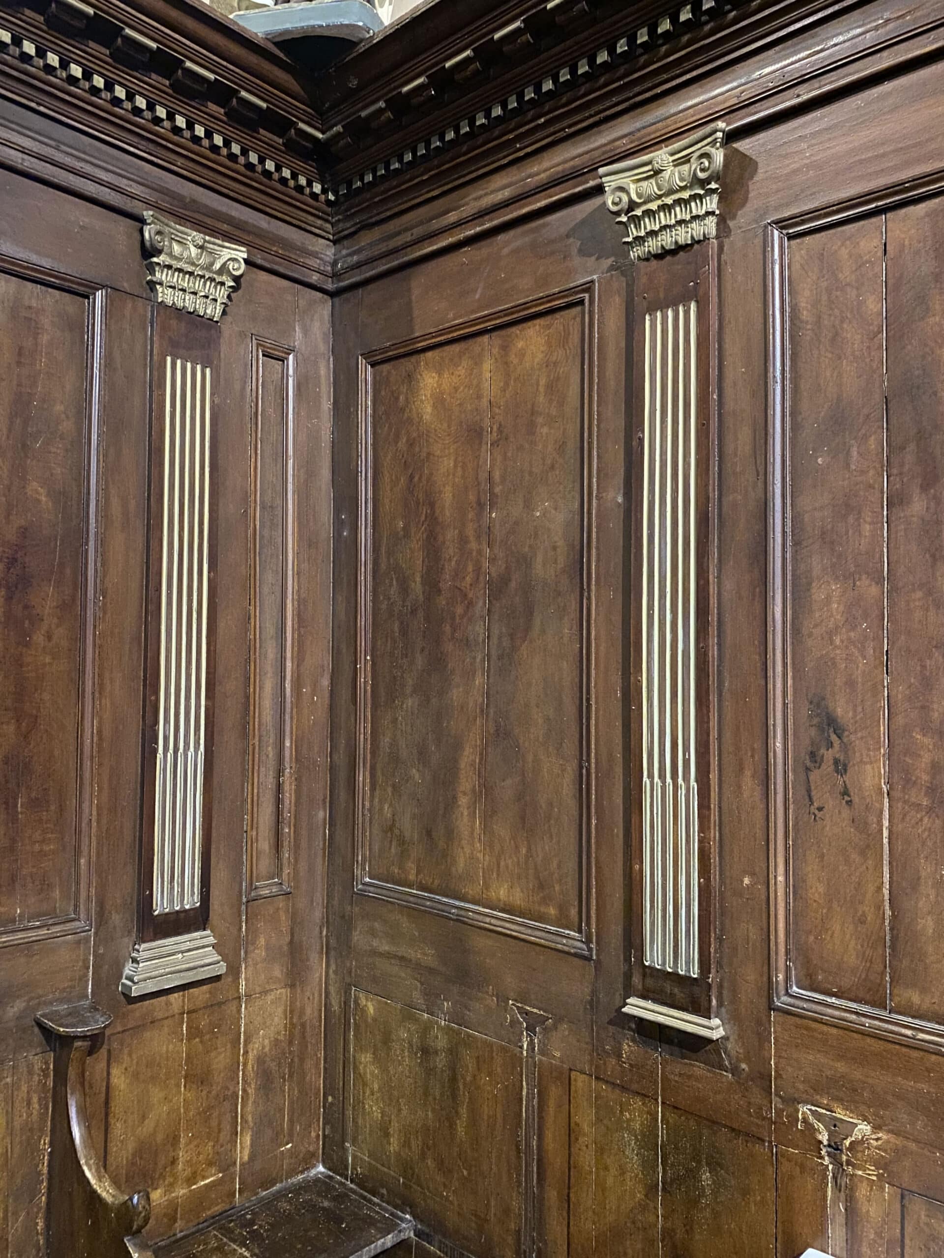 Lambris de hauteur, Église Saint-Gildas, Bohal