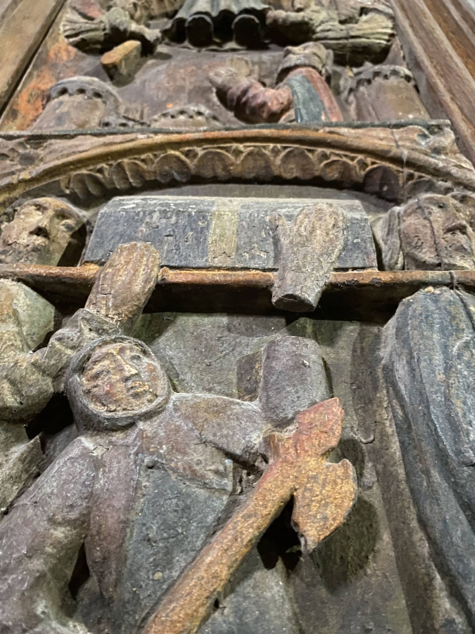 La Dormition de la Vierge, détail