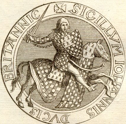 Sceau de Jean II de Bretagne